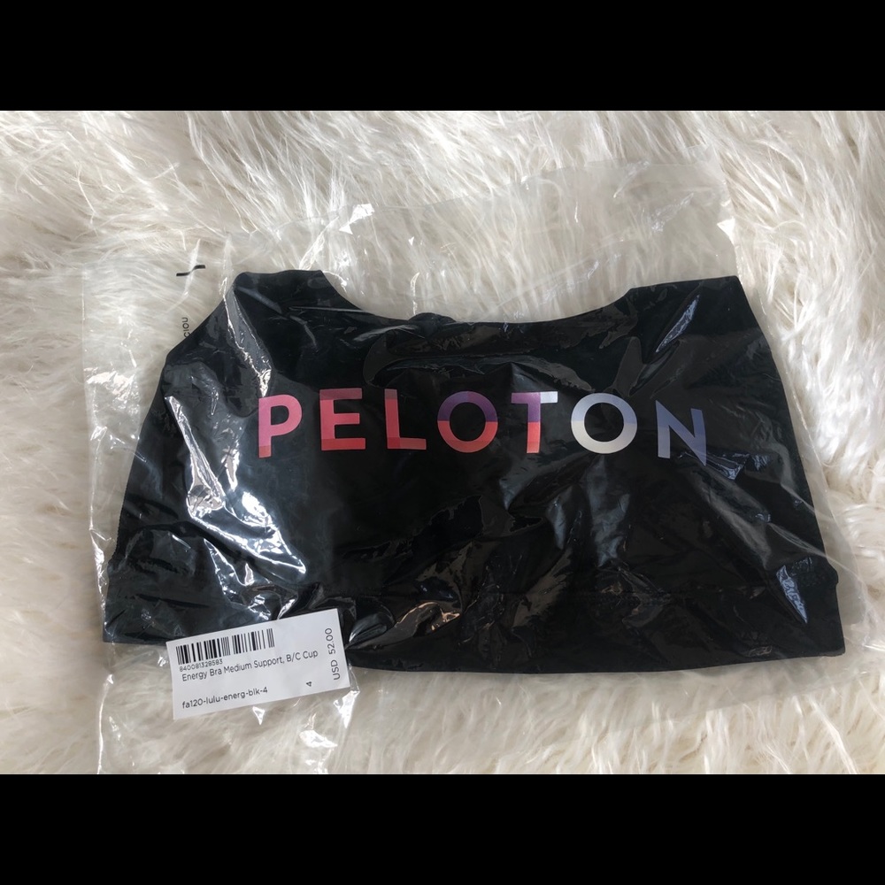 Peloton Lululemon Geo Energy Sports Bra